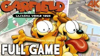 Garfield: Lasagna World Tour Full Gameplay Walkthrough 4K Longplay