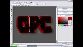 Como crear un texto 3D en xara 3D6