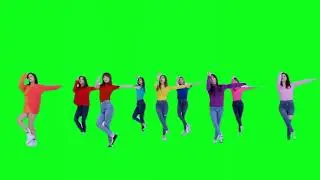 HEART SHAKER DANCE TWICE GREEN SCREEN