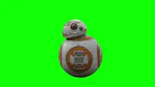 Star Wars: BB-8 in Green Screen