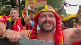 Euro 2024 : Obelgix et Pablo Andres en tête des supporters à Stuttgart