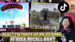 PUBG SAMA ML BISA GINI GAK? REACT PERANG GAME DI TIKTOK!