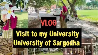University of Sargodha vlog | Ammara Khan vlogs | foryou | Trending|