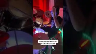 Hardest beat in the world?  Can you guess? 😂 