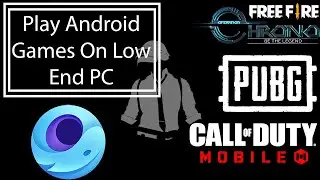 Play Android Games On Low End Pc | Gameloop Installation |