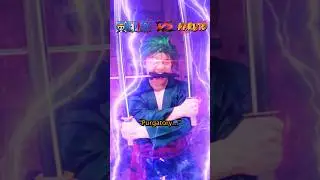Kakashi Copies Zoro #naruto #onepiece #anime