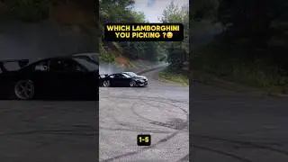 WHICH LAMBORGHINI YOU PICKING ? 😎 #supercars #lamborghini