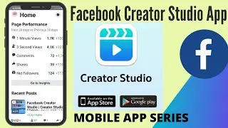 FACEBOOK Creator Studio App Tutorial 2020 