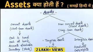 Assets किसे कहते हैं ? Assets कितने प्रकार के होतें हैं ? II Assets and its types ? II