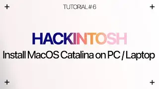 *NEW METHOD* How to install Hackintosh MacOS Catalina on PC-Laptop