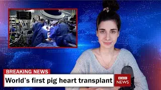 НОВОСТИ на АНГЛИЙСКОМ | ПЕРВЫЙ ЧЕЛОВЕК С СЕРДЦЕМ СВИНЬИ | ПРАКТИКА для FCE, CAE, CPE, IELTS, TOEFL
