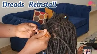 Mastering the Art of LOCS Reinstallation: Reviving Your Roots / Rich Black Color Transformation