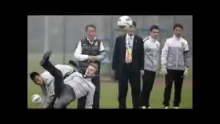 Chute de David Beckham La Vrais Vidéo