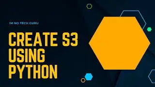 create an s3 bucket using python boto3