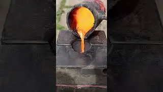 Casting Copper Knife out of Scrap