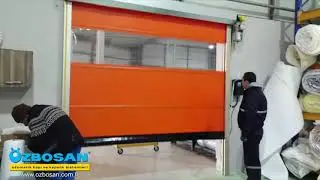 Özbosan - Sarmal PVC Forklift Kapısı