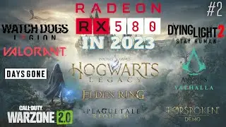 AMD RX 580 8gb + i3-10100f | test 10 games in 2023 [1080p]