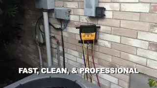 UPFLOW AIR CONDITIONER UNIT INSTALL