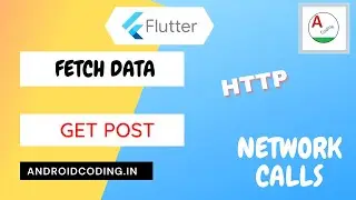 Flutter HTTP Request method tutorial for beginners | Source in description | flutter coding