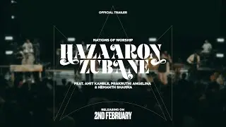 Hazaaron Zubane Ft. Amit Kamble, Prakruthi Angelina & Hemant Sharma | Official Trailer