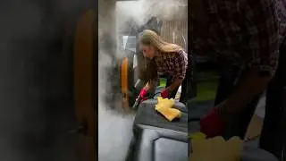 Steam cleaning 