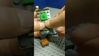 Танк ИС из ЛЕГО из простых деталей) 