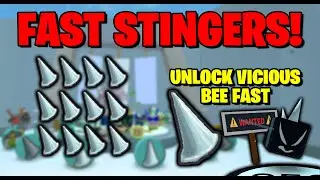 How to Get Stingers Fast - Bee Swarm Simulator