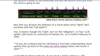 Understanding Stock Options - How I Doubled My Money in 15 Days (results not typical)