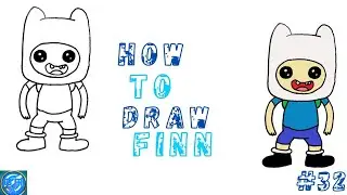 How To Draw Finn | Adventure time