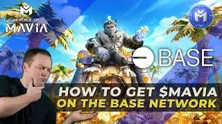 How to get $MAVIA on the BASE Network
