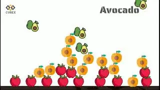 Learn Fruit Names in English | Fruits | List of Fruits | Name of Fruits - Starting with A