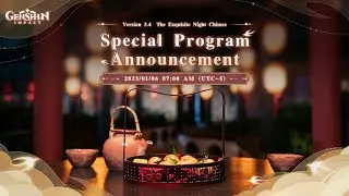 YAY!! genshin finally announced the livestream dates XD