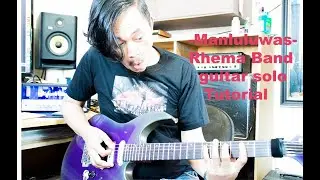 Manluluwas-guitar solo tutorial/Original-Rhema Band-with backing tracks