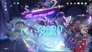 GENSHIN IMPACT   |||   33K burst Ayaka VS scaramouche
