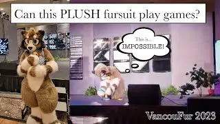 Kitty Fursuit Being Cute