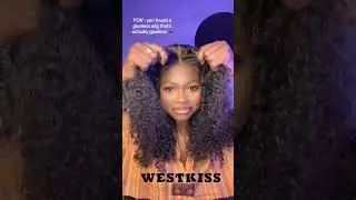 Yall hair is done! #westkisshair #shorts