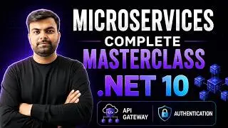 ASP.NET Core 10 Microservices Architecture: Ocelot, JWT Authentication & CRUD APIs Full Guide