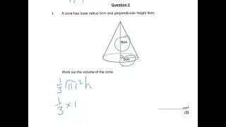 Surface area and volume test explained.