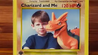 My First Edition Charizard and Me - AI Music Video