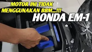 CARA CHARGER BATERAY NEW HONDA EM-1 || CARA MENGHIDUPKAN HONDA EM-1