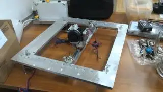 Процесс изготовления CoreXY для 3D принетра
