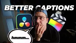 Animated Captions for Final Cut using DaVinci Resolve??