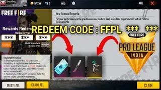 TODAY REDEEM CODE FREE FIRE || FFPL GRAND FINALS REDEEM CODE || FREE FIRE PRO LEAGUE REDEEM CODE ||