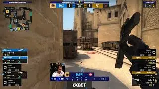 Xyp9x 1v3 ACE clutch with 3 HP vs ENCE!