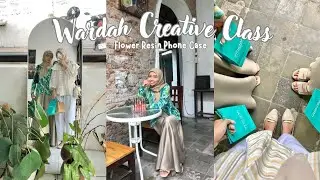 Berry's VLOG #39: come with me to wardah creative class, Resin Flower Phone Case 🌷💐🎀