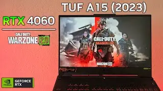 RTX 4060 | Warzone 2.0 | Asus TUF A15 (2023) - Native, DLSS