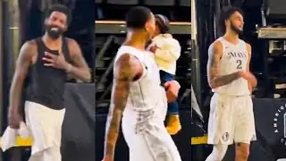 Kyrie Irving and the Mavericks  Immediately after Beating the New York Knicks