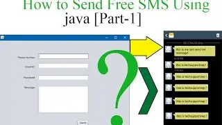 How to Send Free SMS using java? [Part-1] [With Source Code]