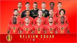 Belgium Squad Euro 2020 : 26 Player Names
