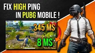 How to fix high Ping in PUBG Mobile- Fix High Ping in Asia Server- With proof